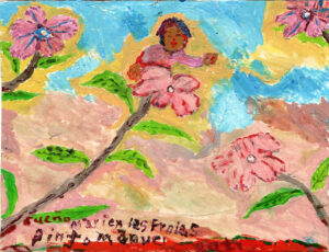 María en las flores | Manuel Guzmán